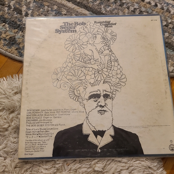 The Bob Seger System Ramblin Gamblin Man vintage record. Pristine Condition - Picture 8 of 11